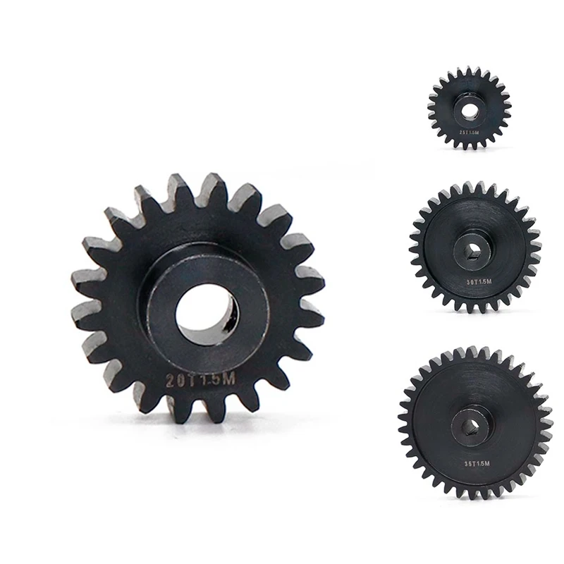 CNC 45 HD Steel 1.5Mod piñón engranaje Spur Gear para 1/5 Traxxas x-maxx XMAXX RC Car Upgrade Parts