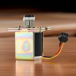 ガス給湯器ソレノイドバルブ、自吸式ソレノイドバルブ部品、逆取り付け穴に適しています、DC 3v、ZD131-B