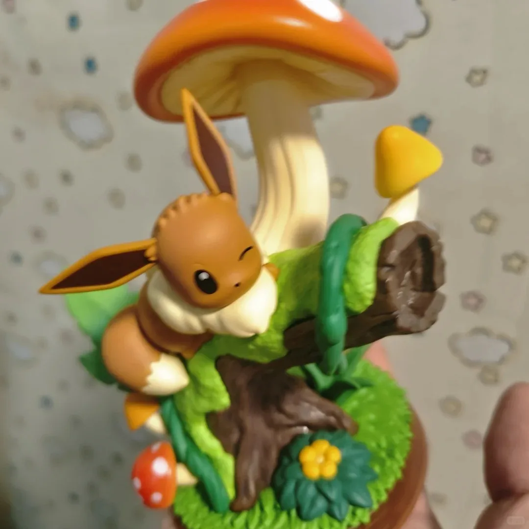 新しいポケモン イーブイ三世代シリーズ ブラインドボックスフィギュアとぬいぐるみ 誕生日プレゼントと装飾品