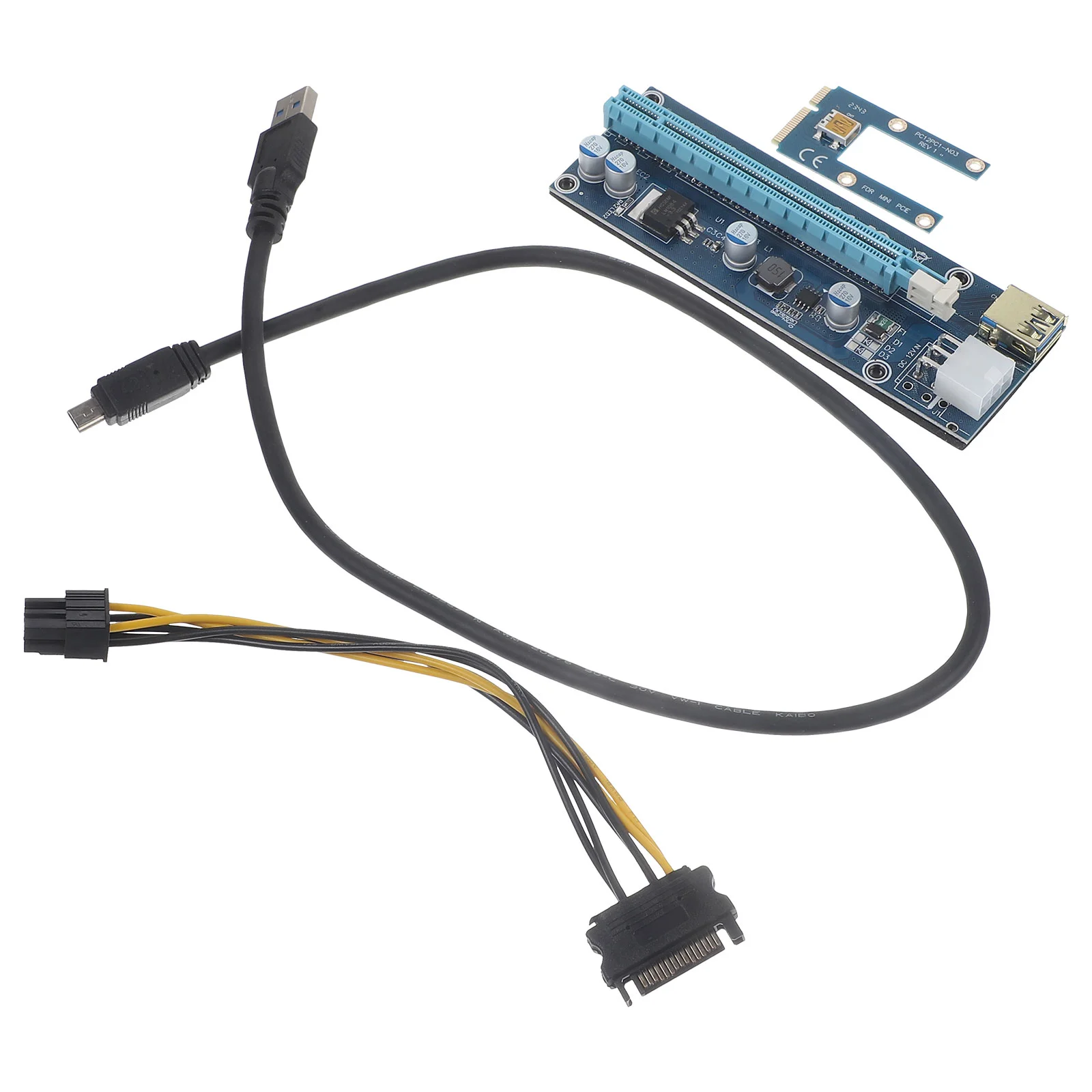 

Laptop External Graphics Card Computer Gpu Independent Part Pcie Riser Pcb Supply Extension Office