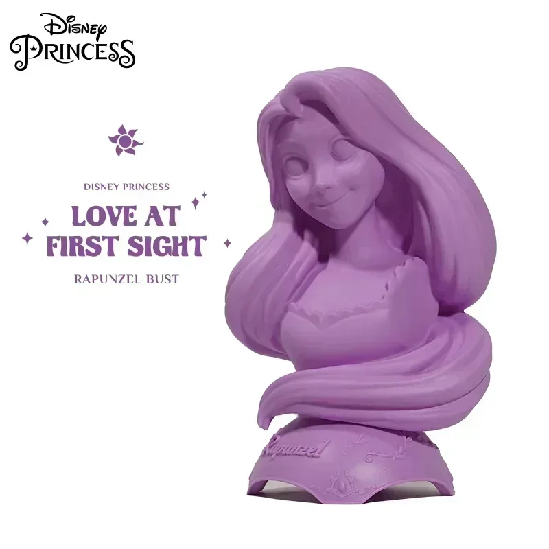 

Disney Princess Love At First Sight Series Half Bust Anime Figure Ariel Belle Cartoon Collect Model Desk Decor Anime Statue