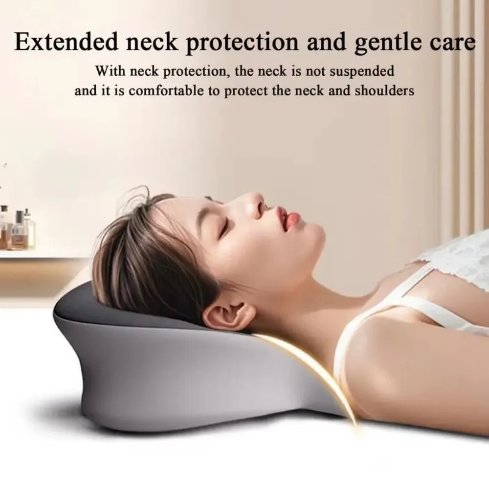Breathable Memory Foam Pillow Ergonomic Shape Supportive Structure Head Rest Support Pillow Soft Comfortable Support