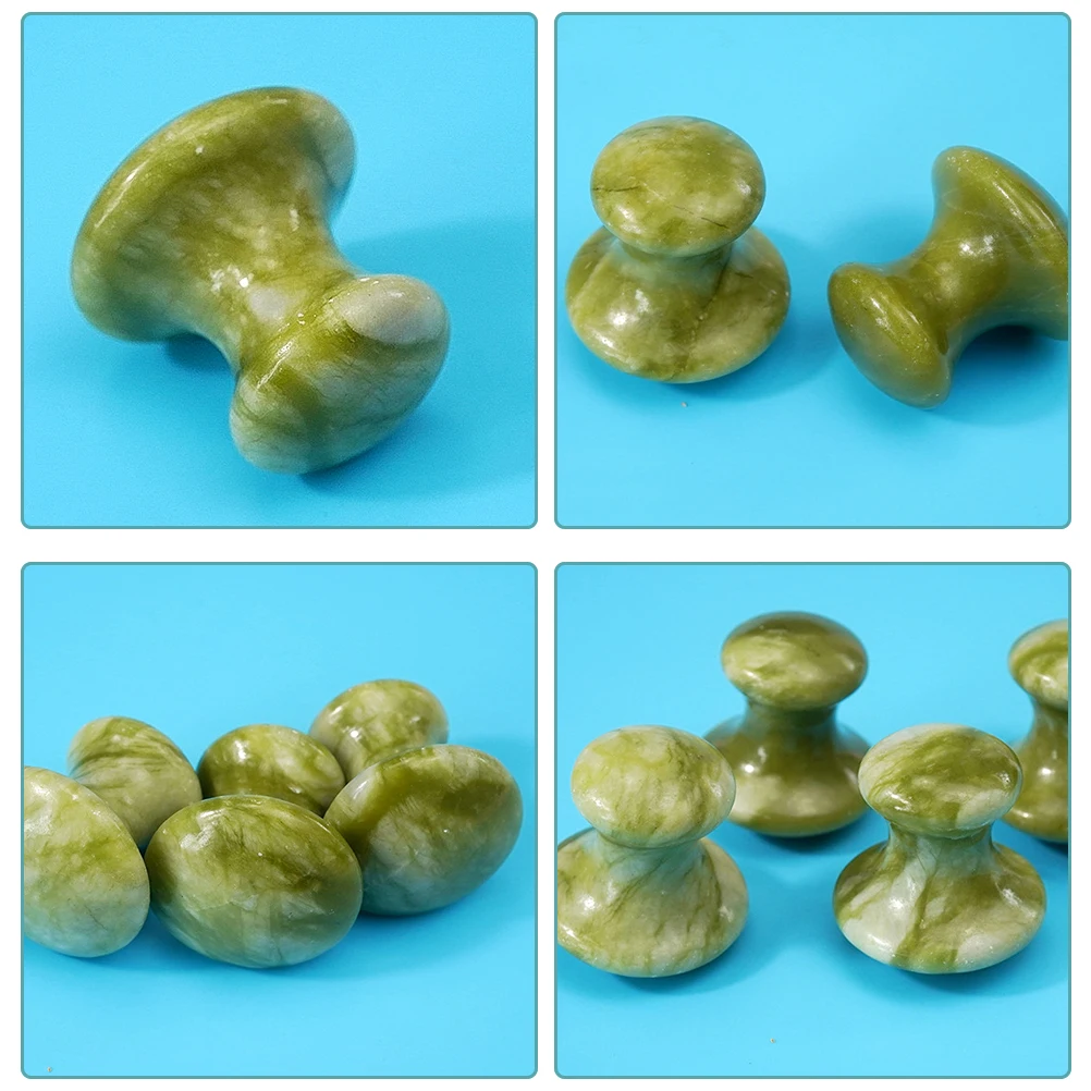 ملحق تدليك الوجه كشط الحجر دائم العملي علاج ميريديان أداة مصقولة للعيون الشفاه الجبين