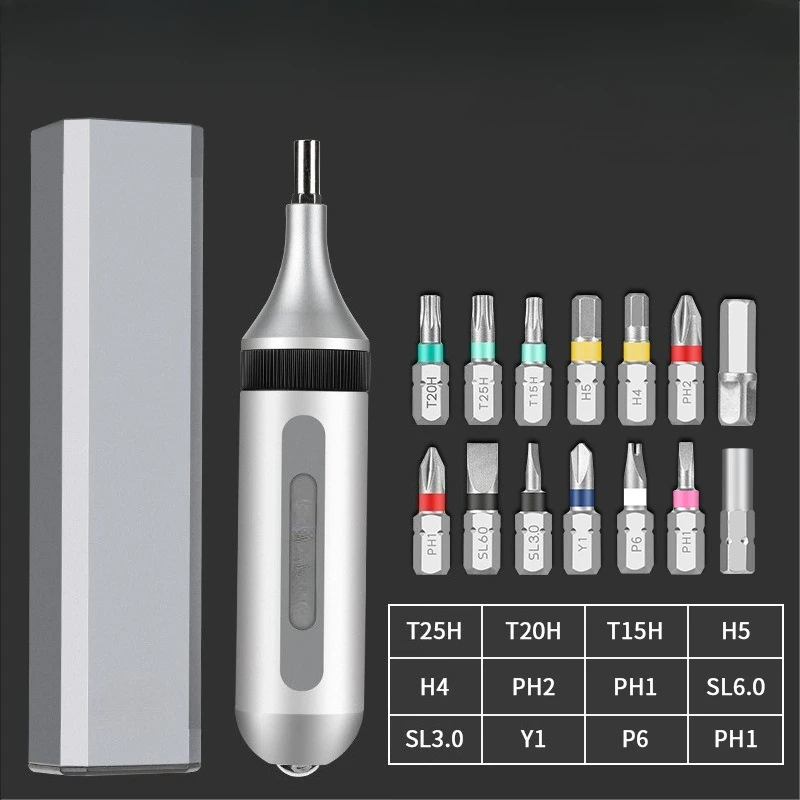 

Набор прецизионных отверток 14 в 1, магнитные стальные биты CRV, малогравитационная ручка, портативный профессиональный набор инструментов для ремонта