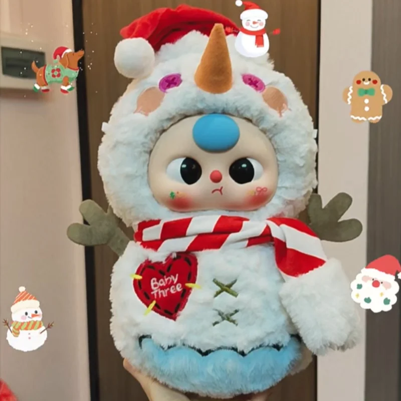 

Authentic Babythree 400% Christmas Series Mystery Box Doll Toy Collection Handmade Interior Decoration Ornament Christmas Gift