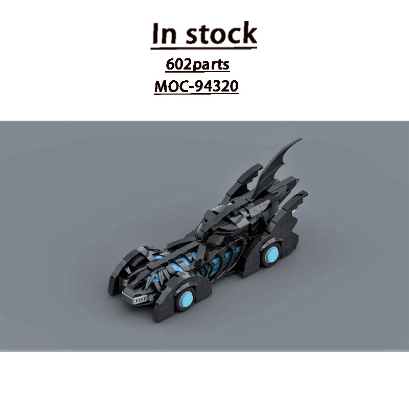 

MOC-94320 New Urban Sports Supercar Racing Building Block Model, 602 Parts, Boys' Children's Birthday Christmas Toy Gift