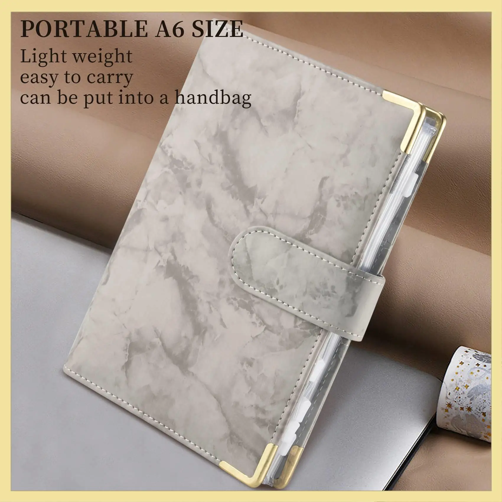 TTKK-Budget Binder Кошелек для экономии денег для наличных денег Органайзер для денег Папка-планировщик бюджетных книг с этикеткой-наклейкой