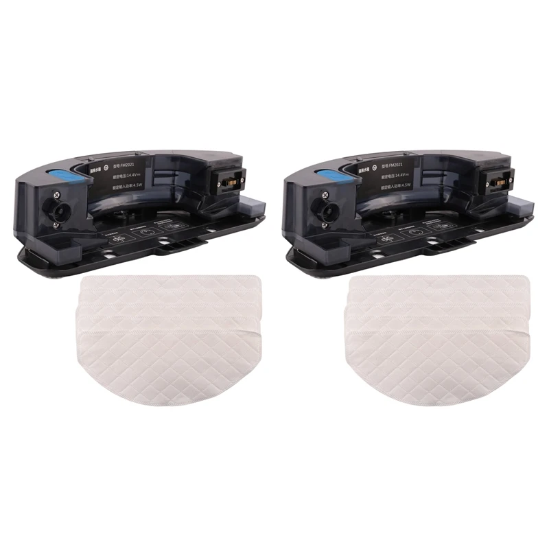 

2X Water Tank OZMO PRO Mopping System For Ecovacs Deebot OZMO T8, T8+, T8 AIVI,T9 Serier Vacuum Cleaner Partseco-Friendly Packag