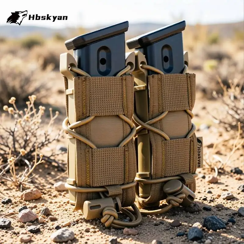 bolsa-tatica-dupla-para-carregadores-de-pistola-9mm-universal-molle-com-liberacao-rapida-para-cinto-e-colete-coyote-brown
