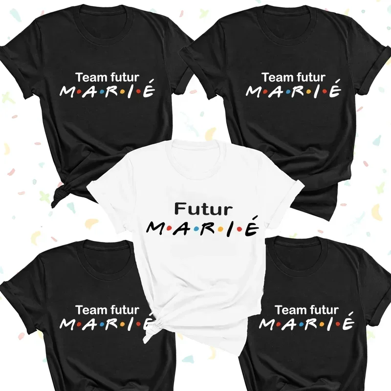 Men's T-shirt Wedding Party Tee Men's Future Groom Tshirt Groom's Team Engagement T-shirtshirt Matching T-shirt Friends  y2k