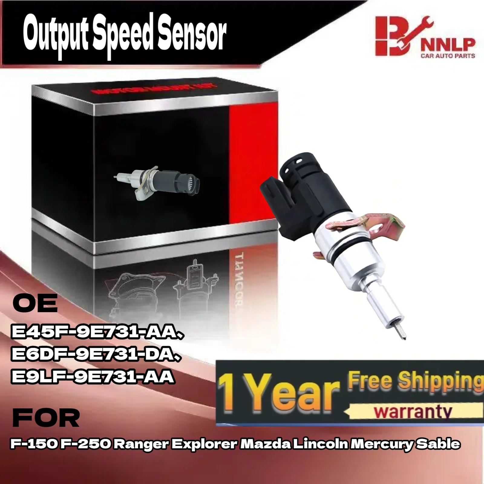 F-150 F-250 레인저 익스플로러 마즈다 링컨 머큐리 세이블용 출력 속도 센서 E45F-9E731-AA, E6DF-9E731-DA, E9LF-9E731-AA
