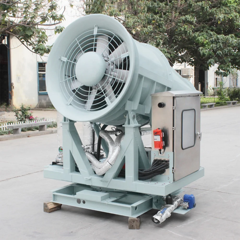 So niedrig wie -30 Grad Celsius Kohlfeld-Staubnebelmaschine mit Frostschutzfunktion, kann Temperaturen widerstehen