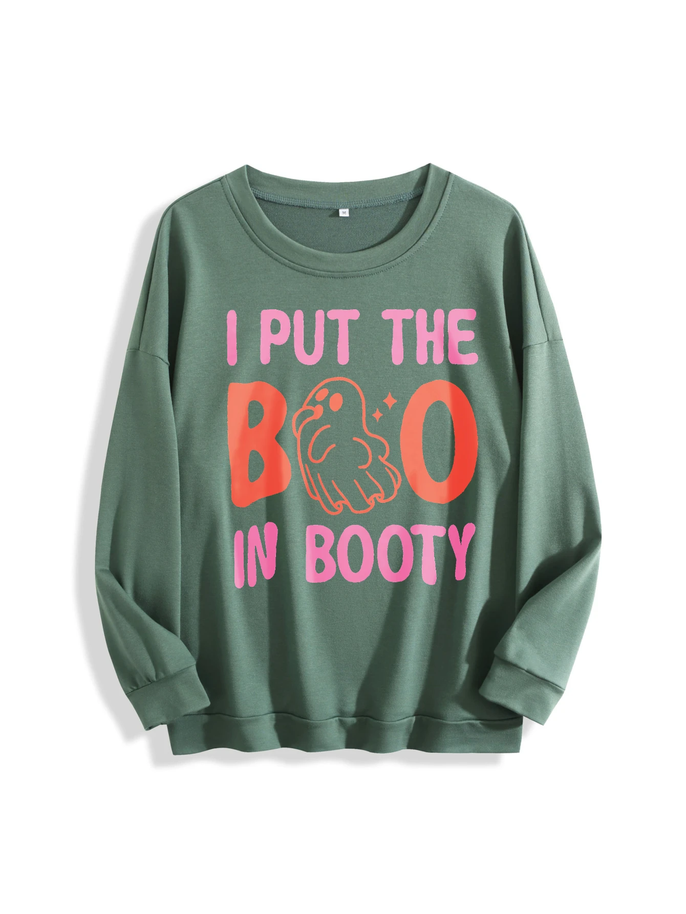 

Забавный женский уютный разноцветный джемпер с круглым вырезом на Хэллоуин, свободный крой из чистого хлопка для осени и зимы, спортивный стиль на Хэллоуин