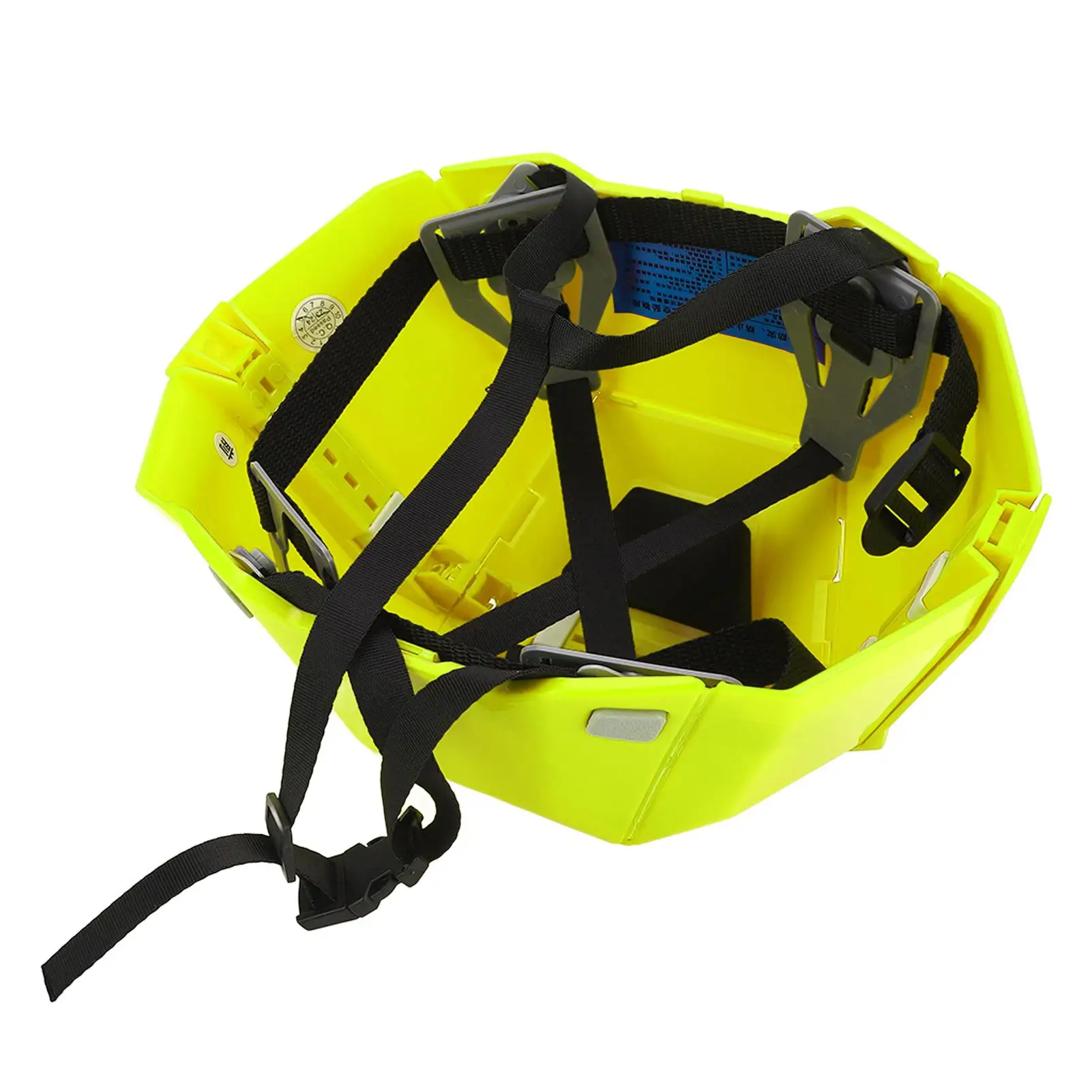 Casque en plastique pliable haute résistance, équipement de tête compact, adapté pour le travail en plein air, les sports et les voyages