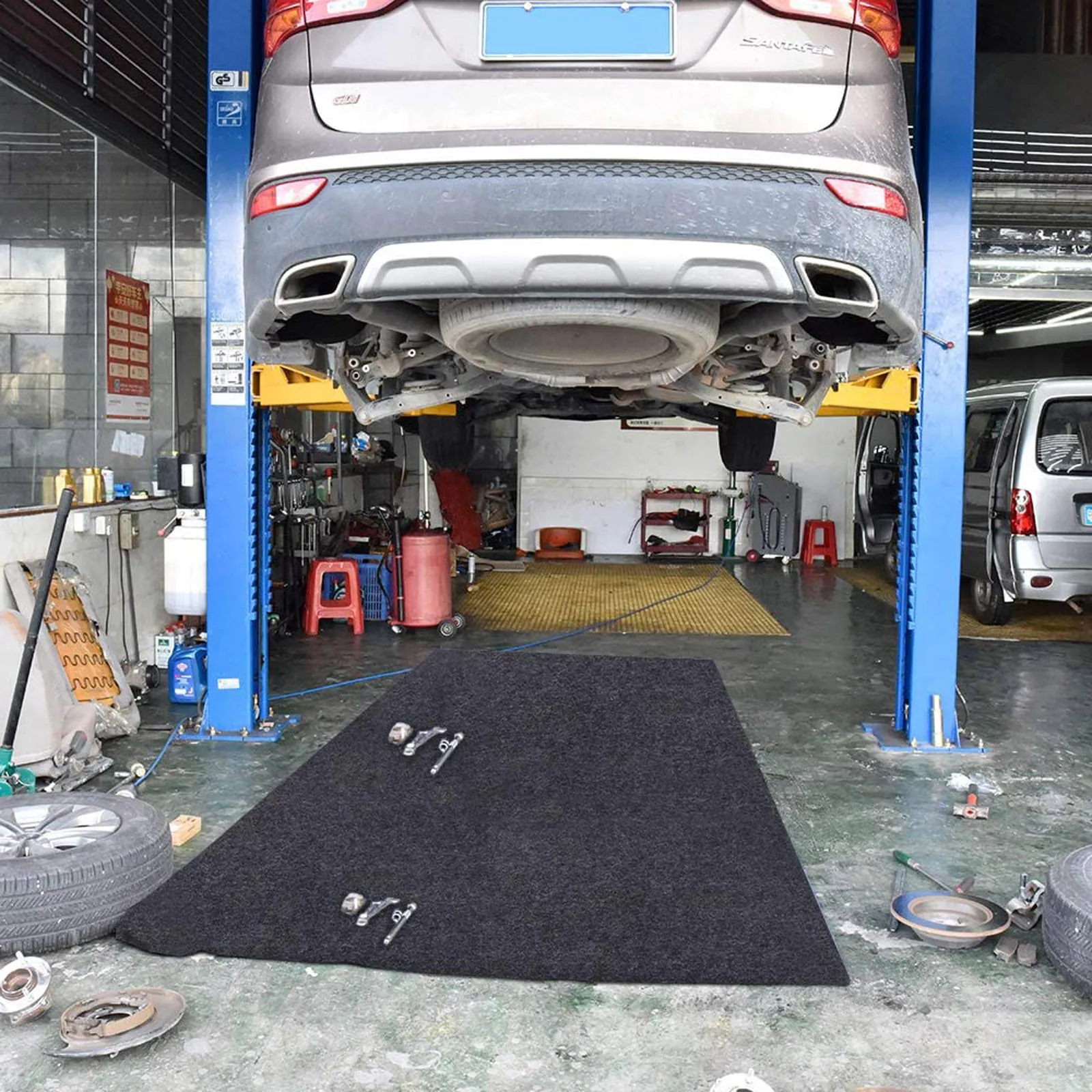 Car Maintenance Mat Oil Felt Proof Protective Waterproof Garage Tools And Floor Automotive Mat Repair Repairing Car Pad