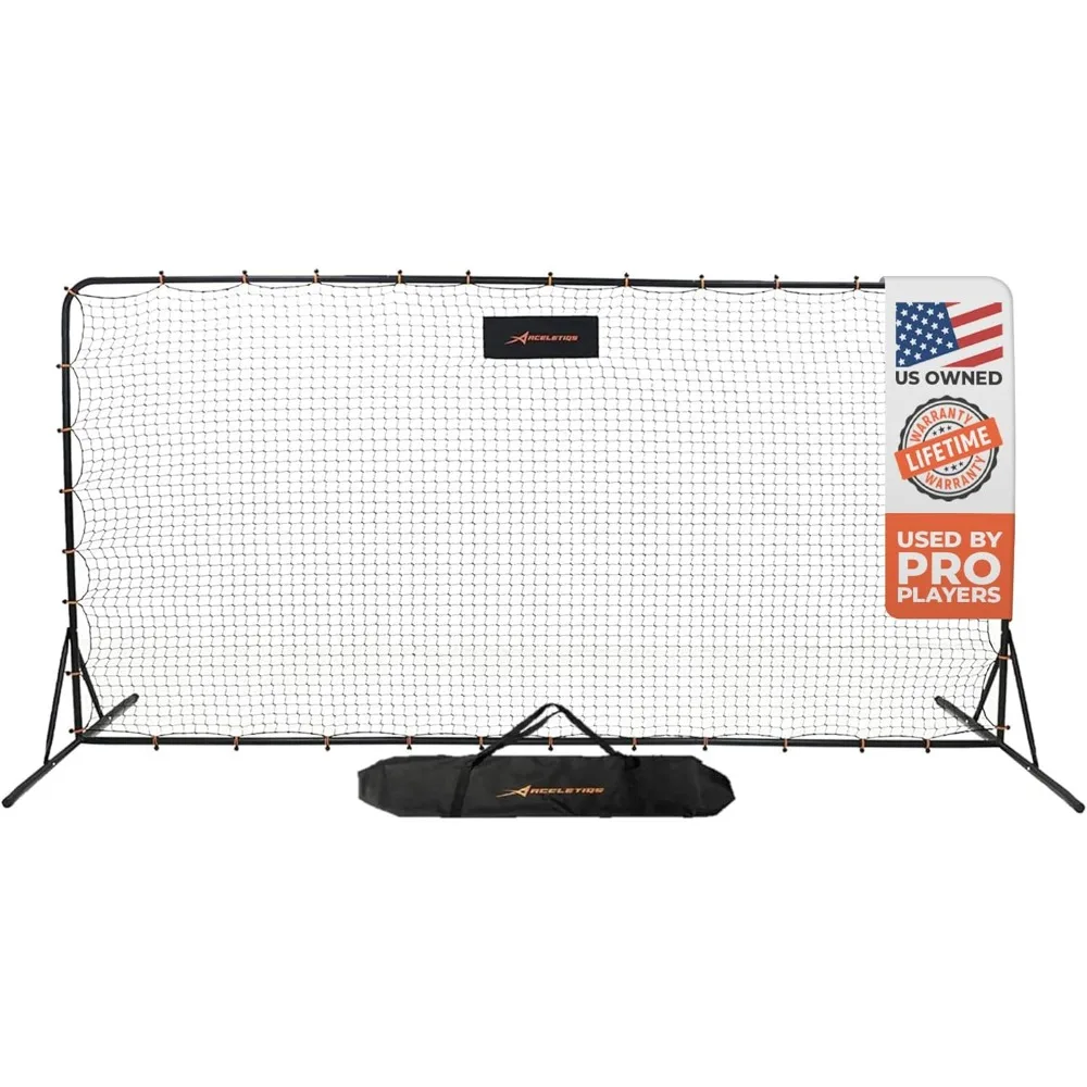 

Soccer Rebounder Net 6x12 Feet Practice Soccer Training Equipment | Portable, Easy Assembly, Steel Frame | Perfect