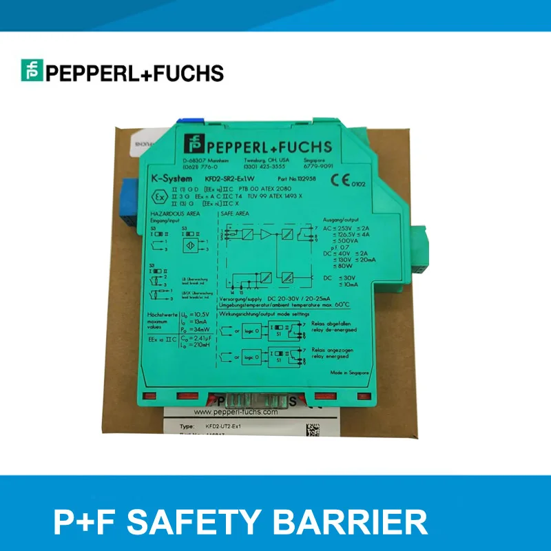 

Pepperl Fuchs KFD2-UT2-EX1 KFD2-STC4-EX1 KFD2-STC5-EX2 KFD2-CD-EX1.32 EX1.20 Brand new and original safety barrier