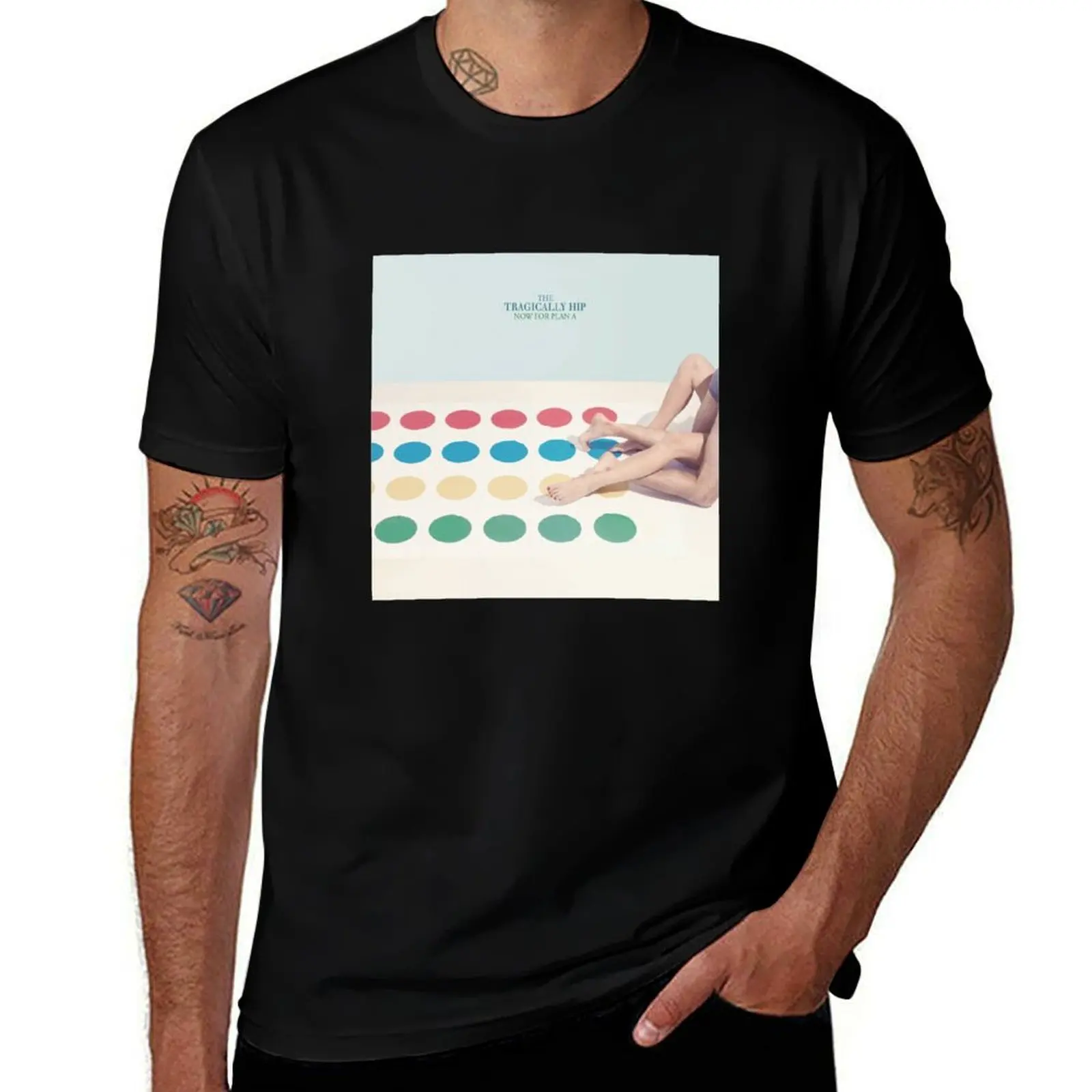The Tragically Hip Now For Plan A Album Cover. T-Shirt t shirts for man graphic vintage T-Shirt
