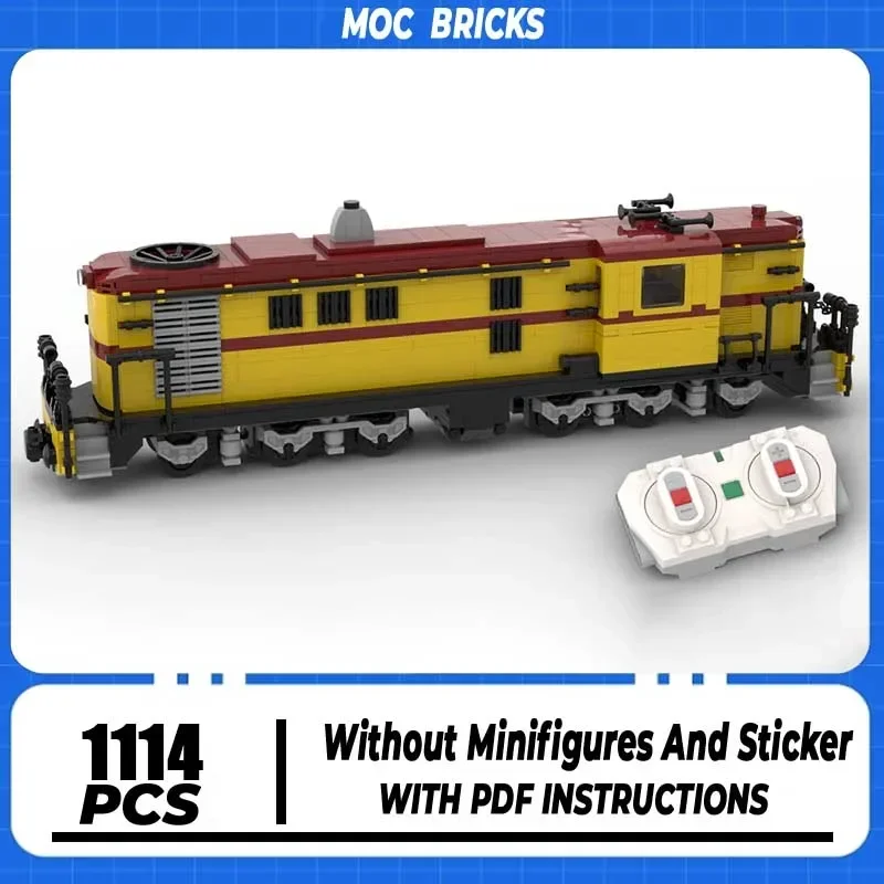 

Moc Building Bricks Locomotive Diesel Trainorama 830 Class Model Technology Blocks DIY Assembly Railway Train Model Gifts Toys