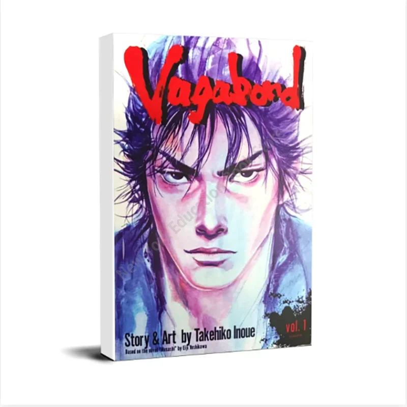 New Books Anime Vagabond Volume 1 Miyamoto Musashi Japanese Teen Mystery Romance English Comic Book Manga Book English Version