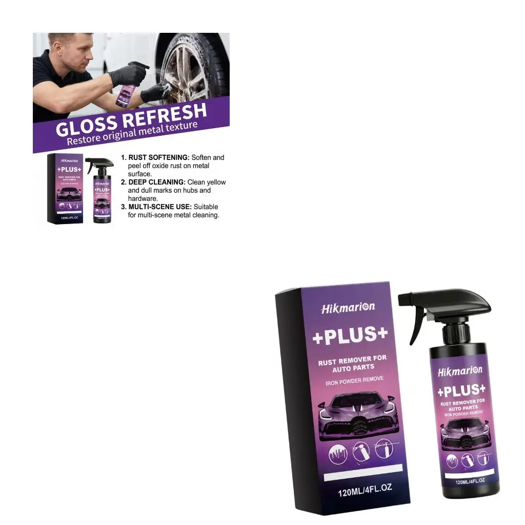 XA6H Rust Remover Sprayer Metal Paint Cleaner Car Maintenance Iron Powder Cleaning