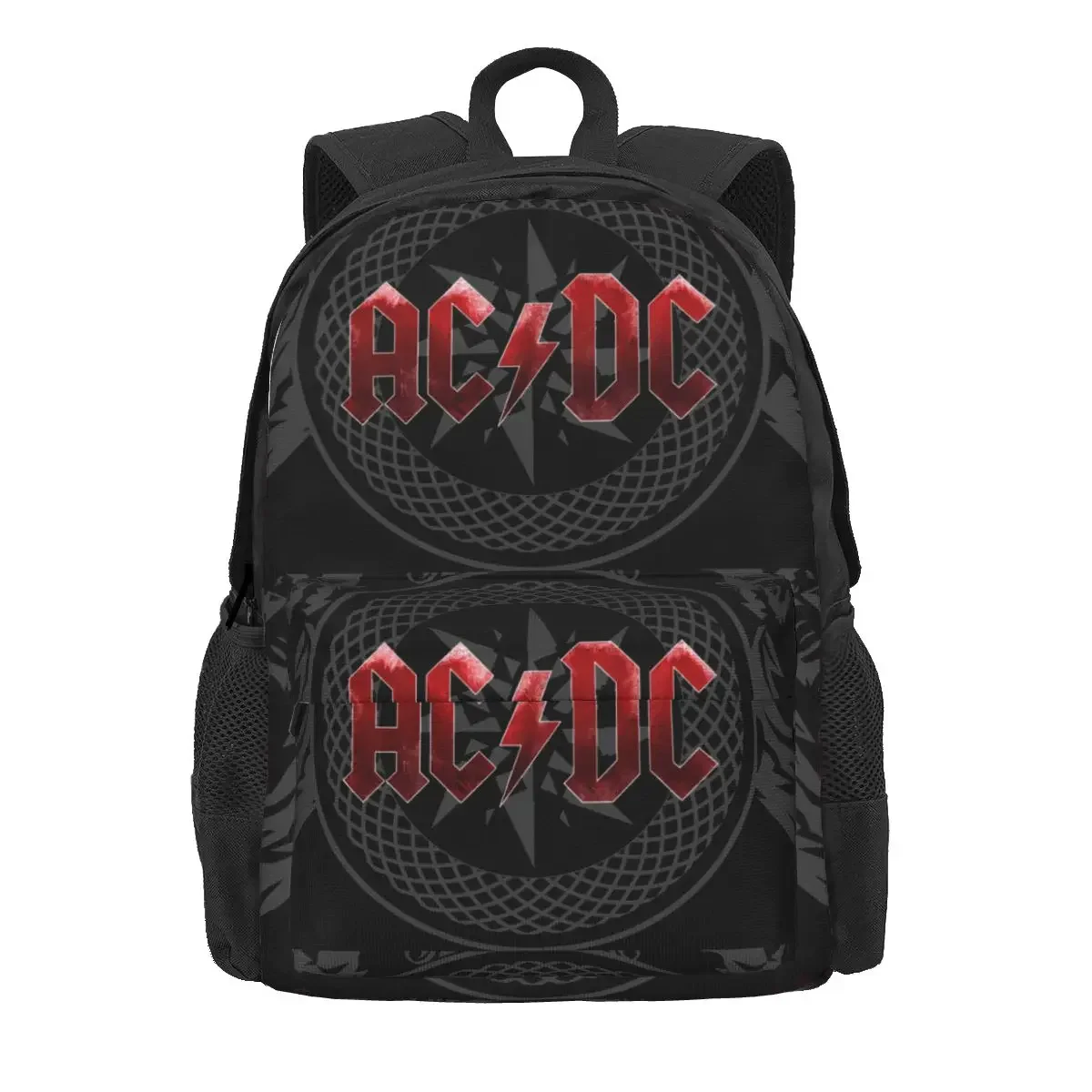 

AC DC Heavy Metal (4) Backpacks Boys Girls Bookbag Children School Bags Cartoon Laptop Rucksack Shoulder Bag Large Capacity