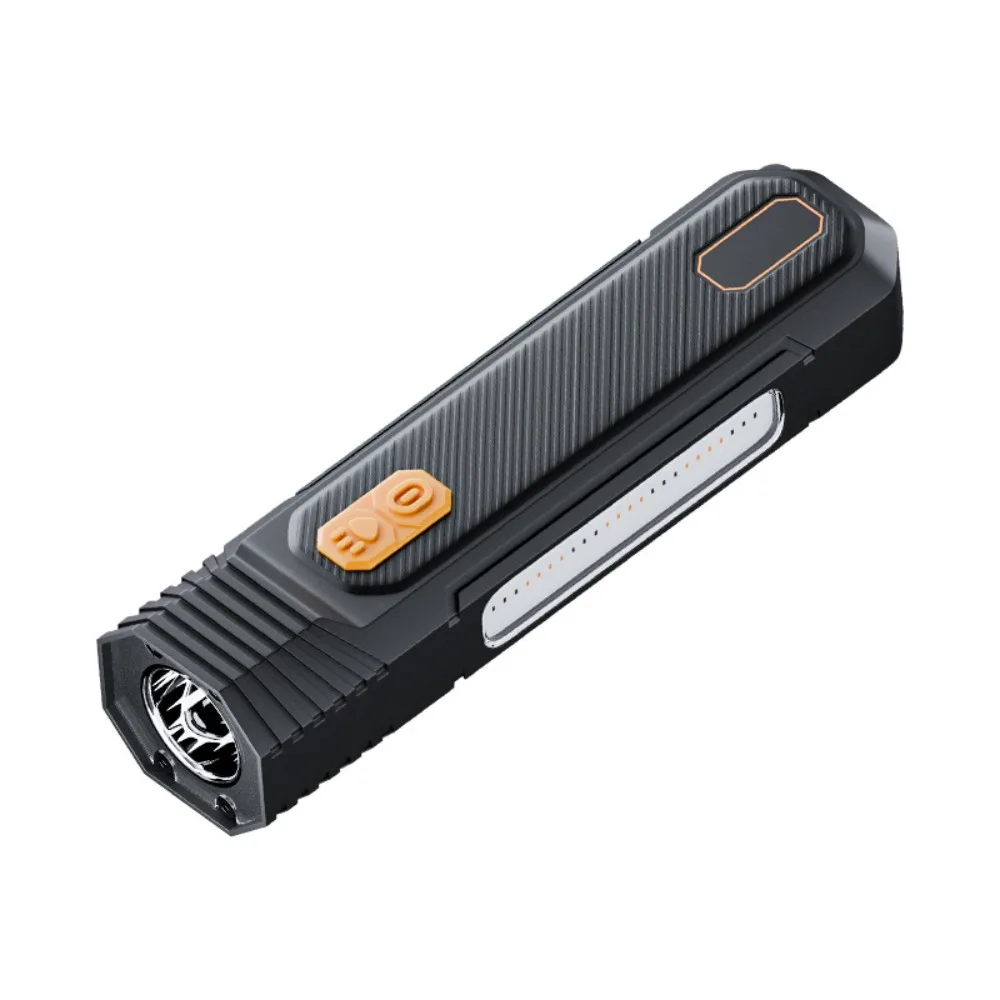 New LED Auto Repair Flashlight Rechargeable Emergency Multifunctional Torch for Car Maintenance Outdoor Working Lighting