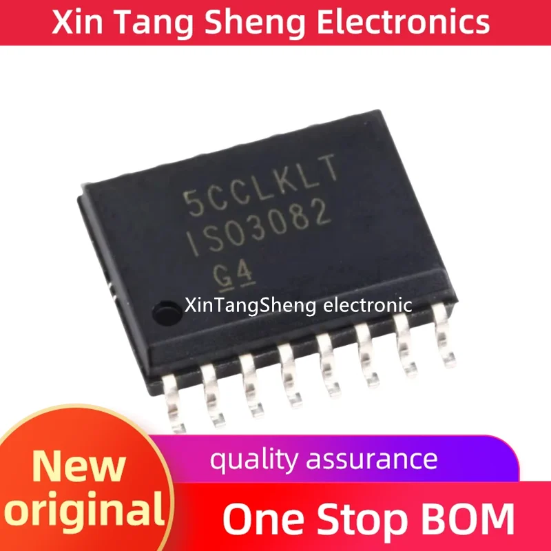 1pcs 5pcs ISO3082DWR ISO3082 original genuine driver RS-485/RS-422 chip SOIC-16