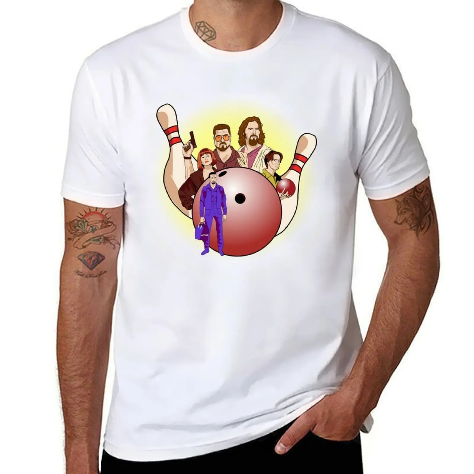 

Dude, let's go bowling. T-Shirt cotton t shirt pack man tshirt T-Shirt