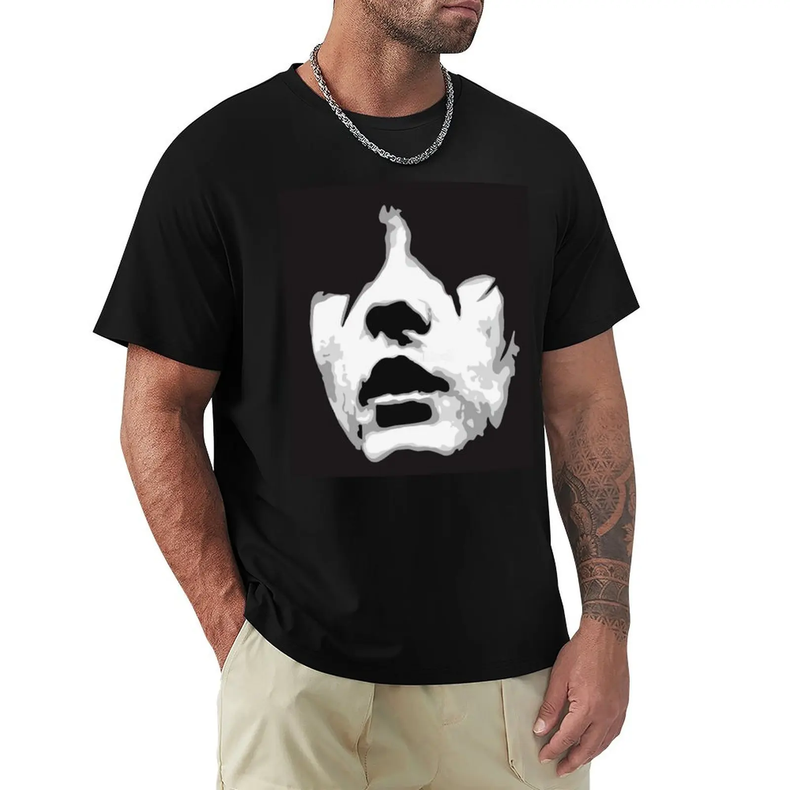 

Damien Saez T-shirt heavyweights summer top mens workout shirts