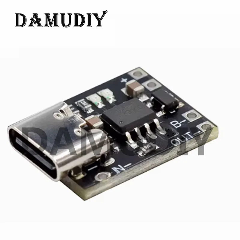 5/10pcs Ultra-Small Lithium Battery Charging Panel 1A Ternary Lithium Battery 3.7V4.2V Charger Module Type-C Protection Board