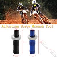 14MM/16MM Universal Rear Shock Absorber Heavy Duty Steel Adjustable Spring Damper Damping for Dirt Bike 228689