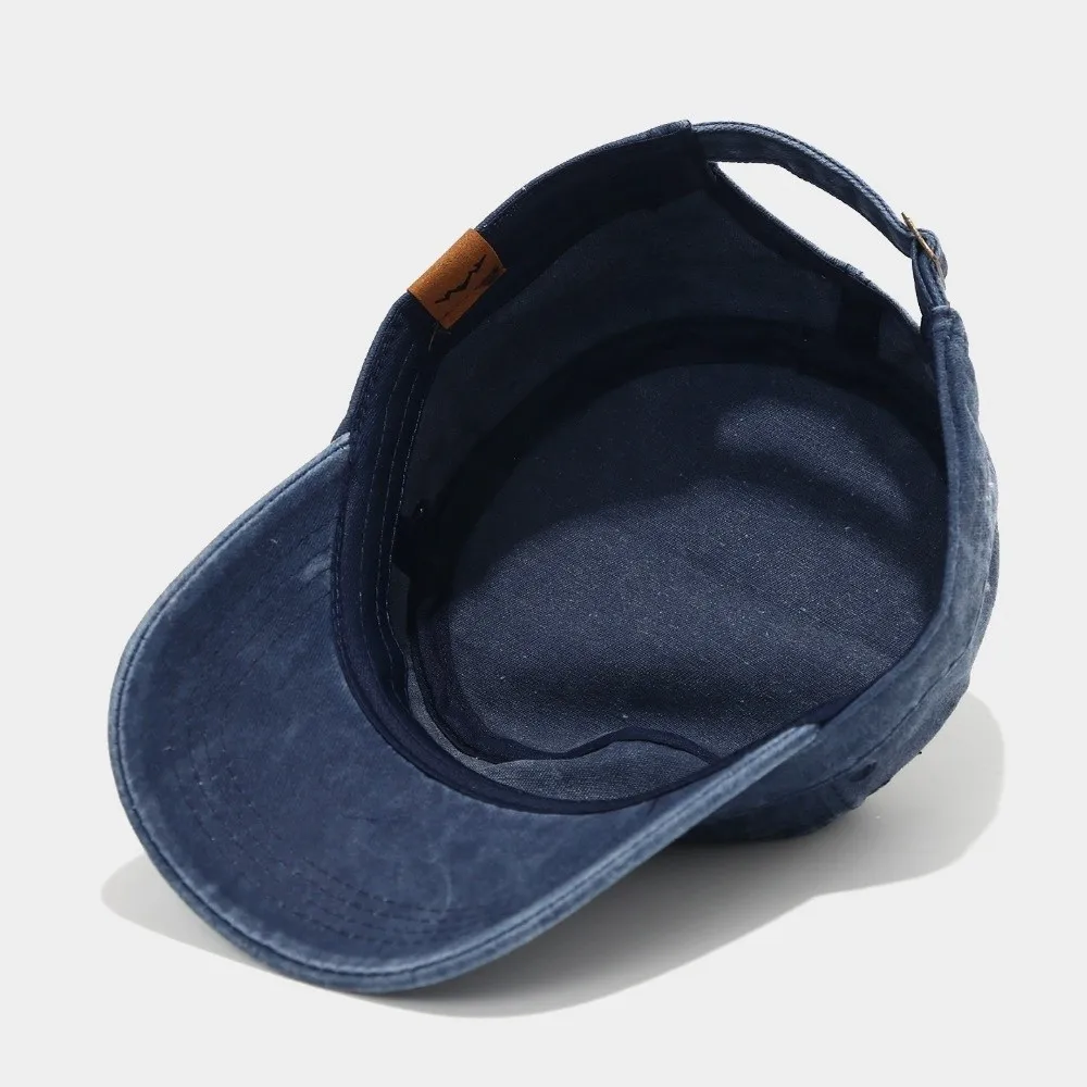 Retro Distressed Style Baseball Cap Adjustable Lightweight Sun Hat Hiking Caps Men Hats & Caps