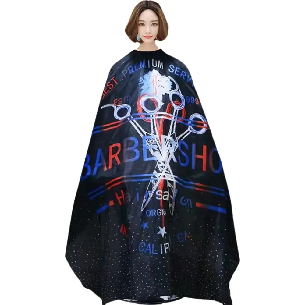 تصفيف الشعر Coth نمط قطع الشعر القماش مقاوم للماء صالون الحلاقة كيب المهنية مصفف الشعر الرجعية مآزر حلاقة الرأس