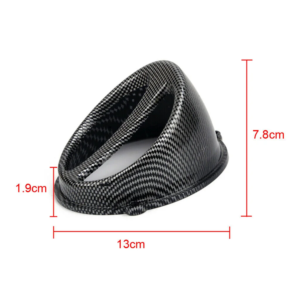 Stay Cool and Ride in Style with Carbon Fiber Fan Cover Air Scoop Cap for Motorcycle Scooter for gy6 50 125cc 150cc