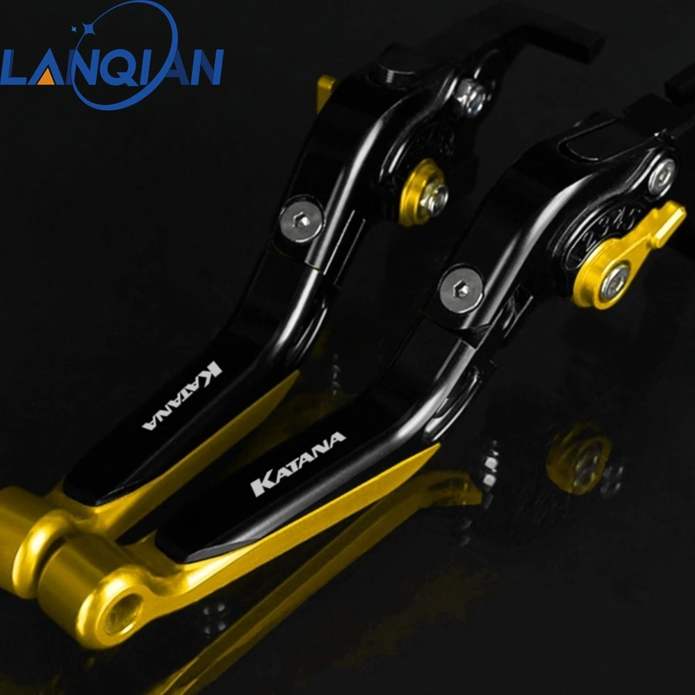 For SUZUKI KATANA GSX600F GSX750F 1989-2007 2006 2005 2004 Motorcycle Folding Brake Lever Clutch Lever Set Handle Guard Levers