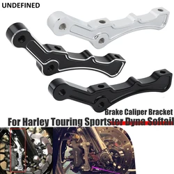 Radial Brake Caliper Bracket Front Disc Brake Caliper Mount for Harley Touring Sportster Dyna Softail 11.5