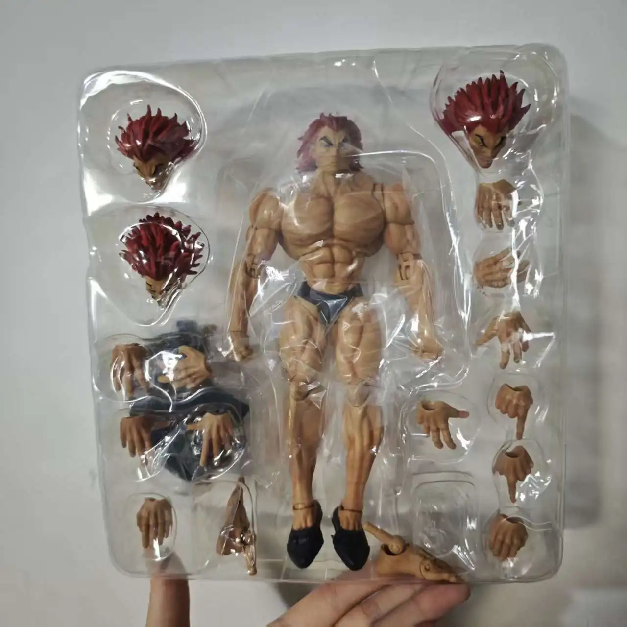 ألعاب شخصيات الحركة البلاستيكية المفصلية من هانما باكي مقاس 18 سم #6