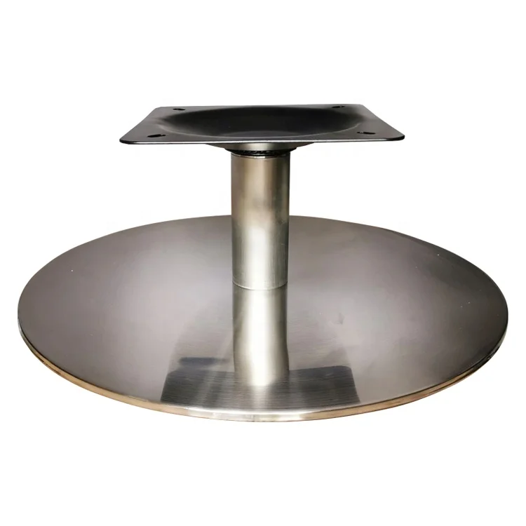 180mm Height 500mm Diameter OEM Stainless Steel Iron Legs Swivel Round Sofa Base Chair Leg