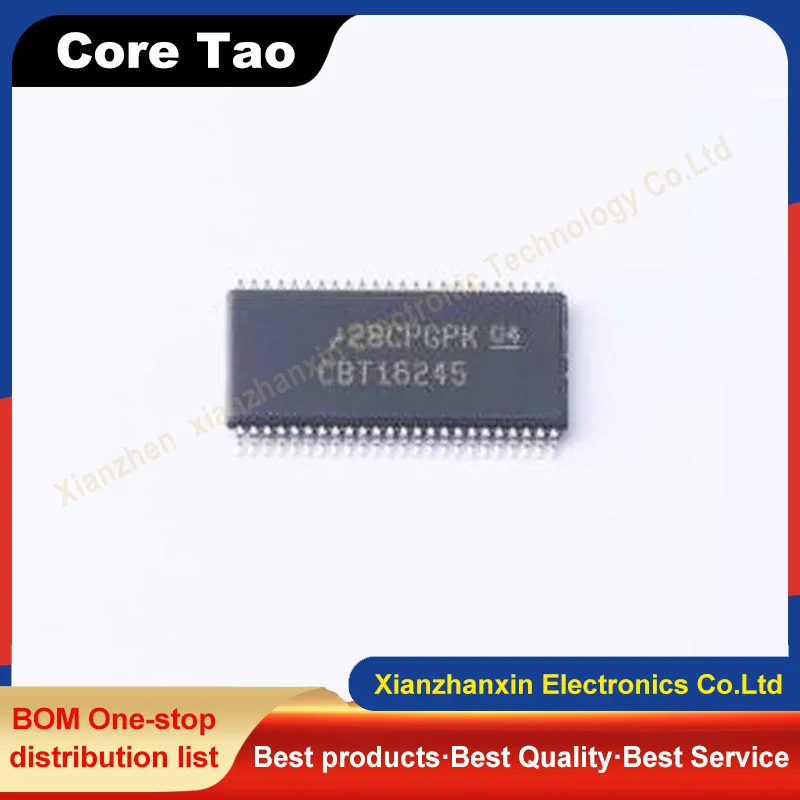 1~5PCS/LOT  SN74CBT16245DGGR SN74CBT16245 CBT16245 TSSOP-48 Signal switch / multiplexer chip