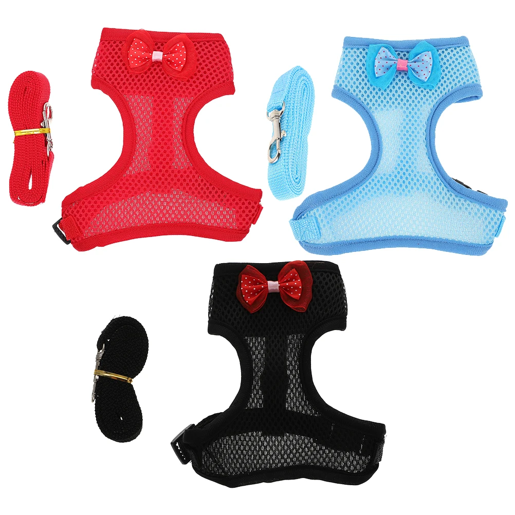 

3 Sets Pet Chicken Hand-pull Rope Harness Leash Chickens Supplies Hen for Hens Leashes Harnesses Walking Outdoor