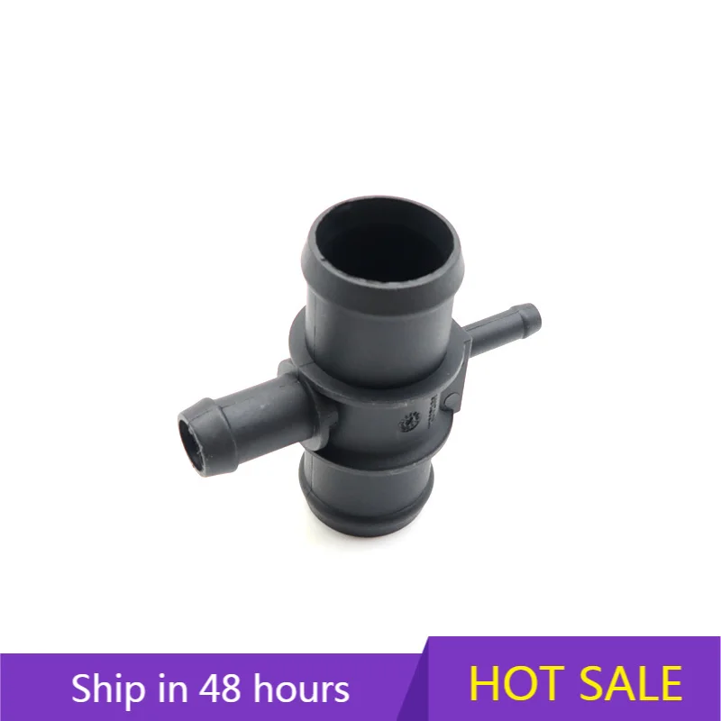 1K0121087E FOR Audi Volkswagen A3 Passat Jetta Magotan Touran Golf Coolant Hose Connector Black High Quality Sensitive Auto Part