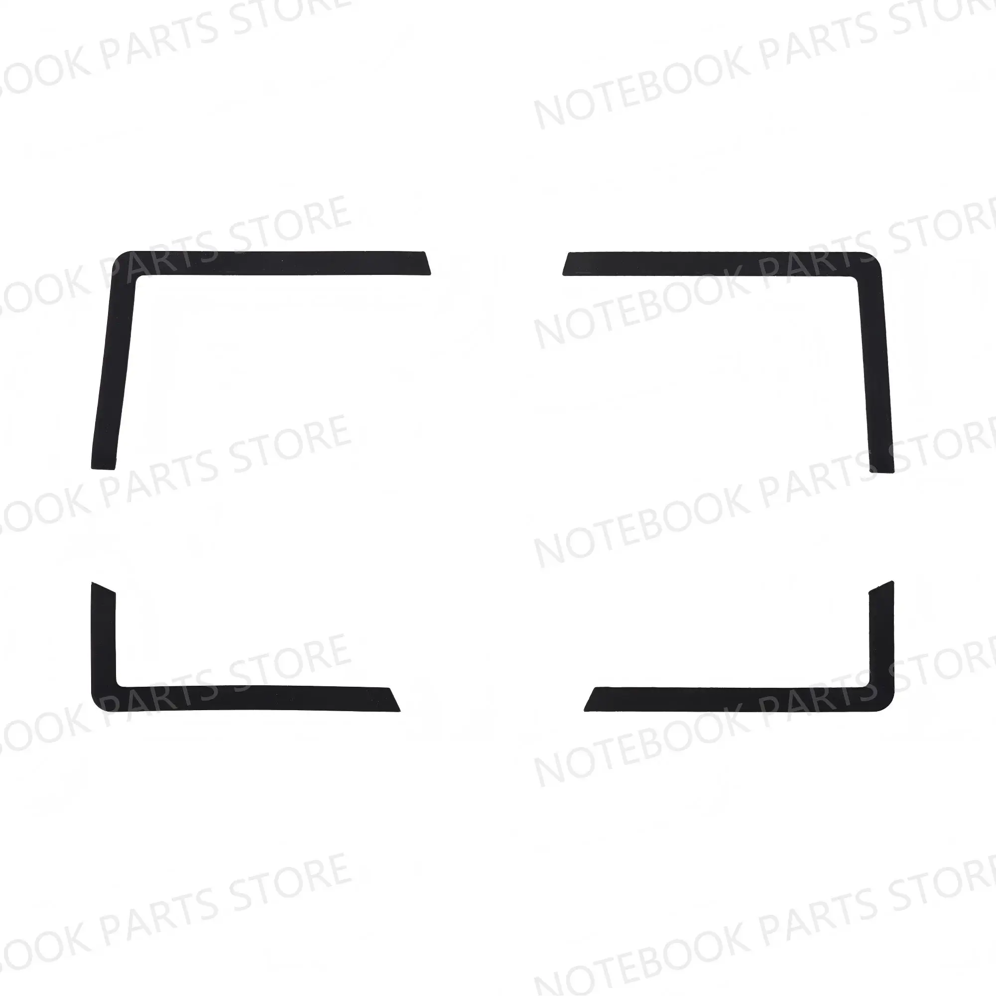 Rubber Feet on Bottom For Dell G5 5500 4PCS rubber Pad One Set black color Suitable for small heat dissipation holes laptop