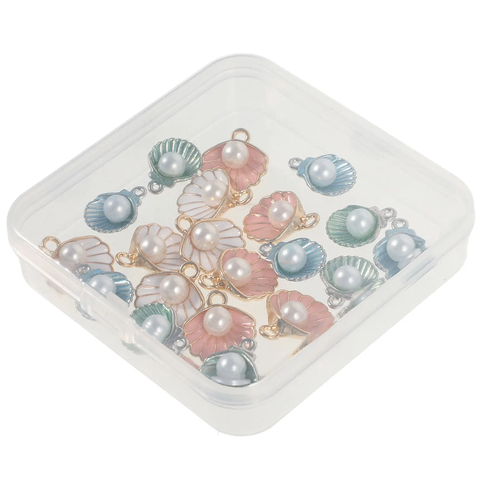 

20pcs Pendant Accessories for Jewelry Making DIY Vintage Ornament Gift Alloy Shells Charms Retro Pendants Bracelets