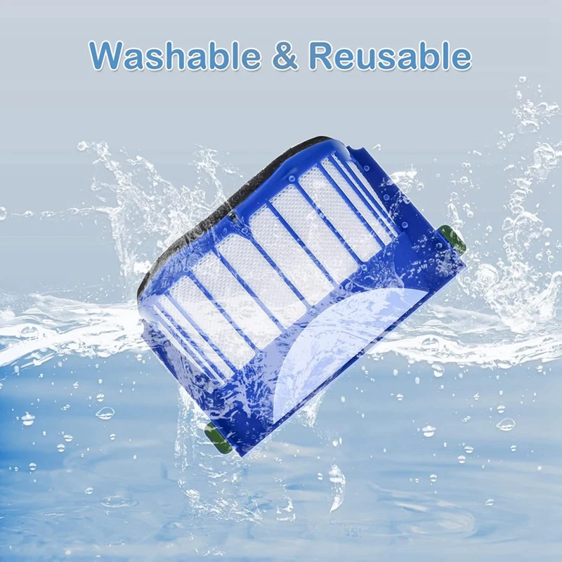 طقم فلتر لمنظفات irobot Roomba ، مكنسة كهربائية ، مسلسل ، ، من من من من شباك ، من من من شباك ، ومن شباك