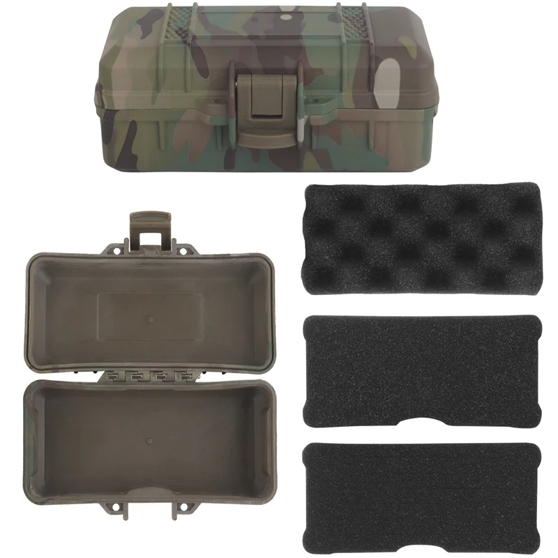 Tactical Plastic Safety Toolbox Equipment Box Lockable Sealed Safety Device Waterproof Hard Box Storage Box Camping Equipment