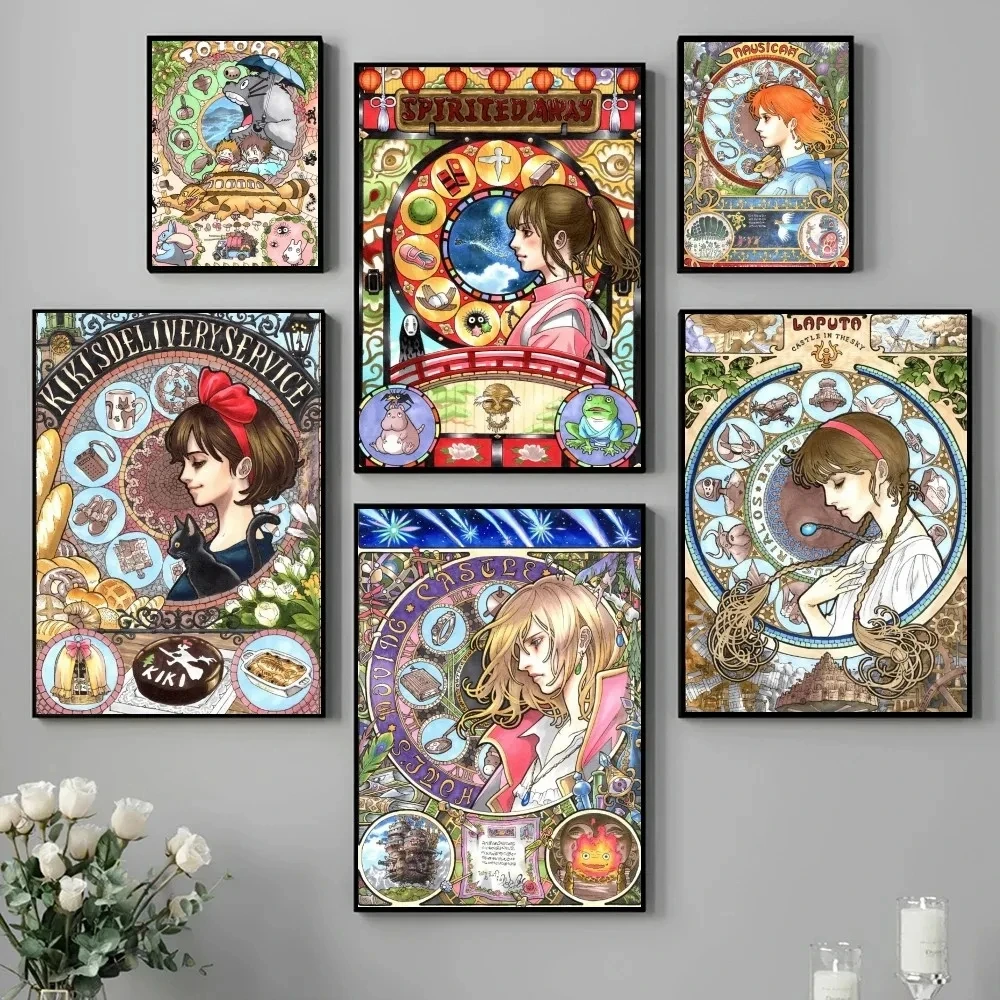 Japan-Hayao Vintage Classic Anime 5d Diy Diamond Painting Art Cute Tororos Cat Cartoon Cross Stitch Bedroom Cafe Bar Decor