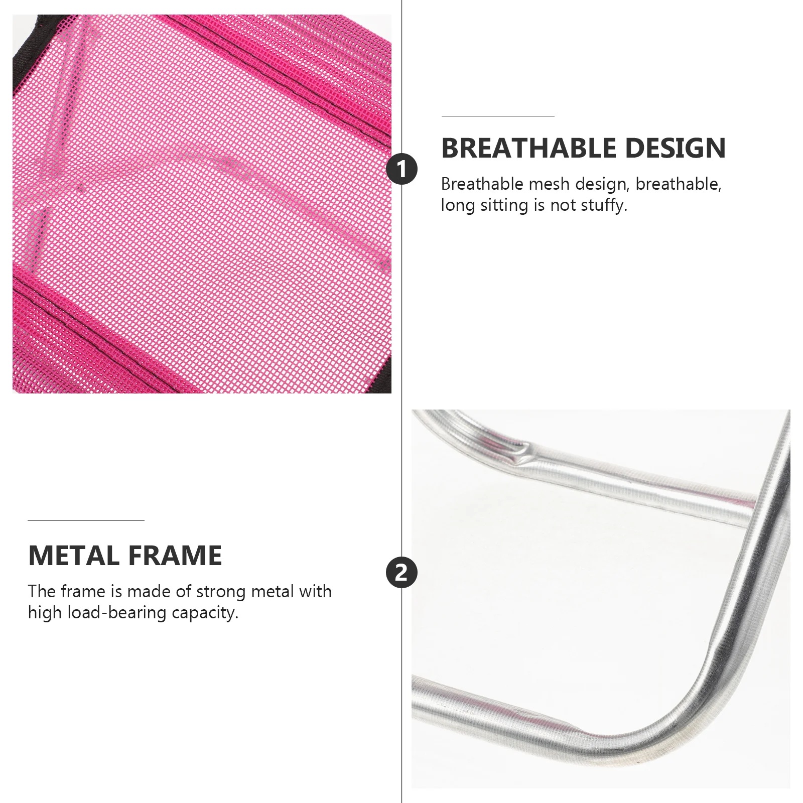 

Lightweight Foldable Camping Chair Portable Fishing Stool Compact Outdoor Chair for Hiking Travel Beach Activities