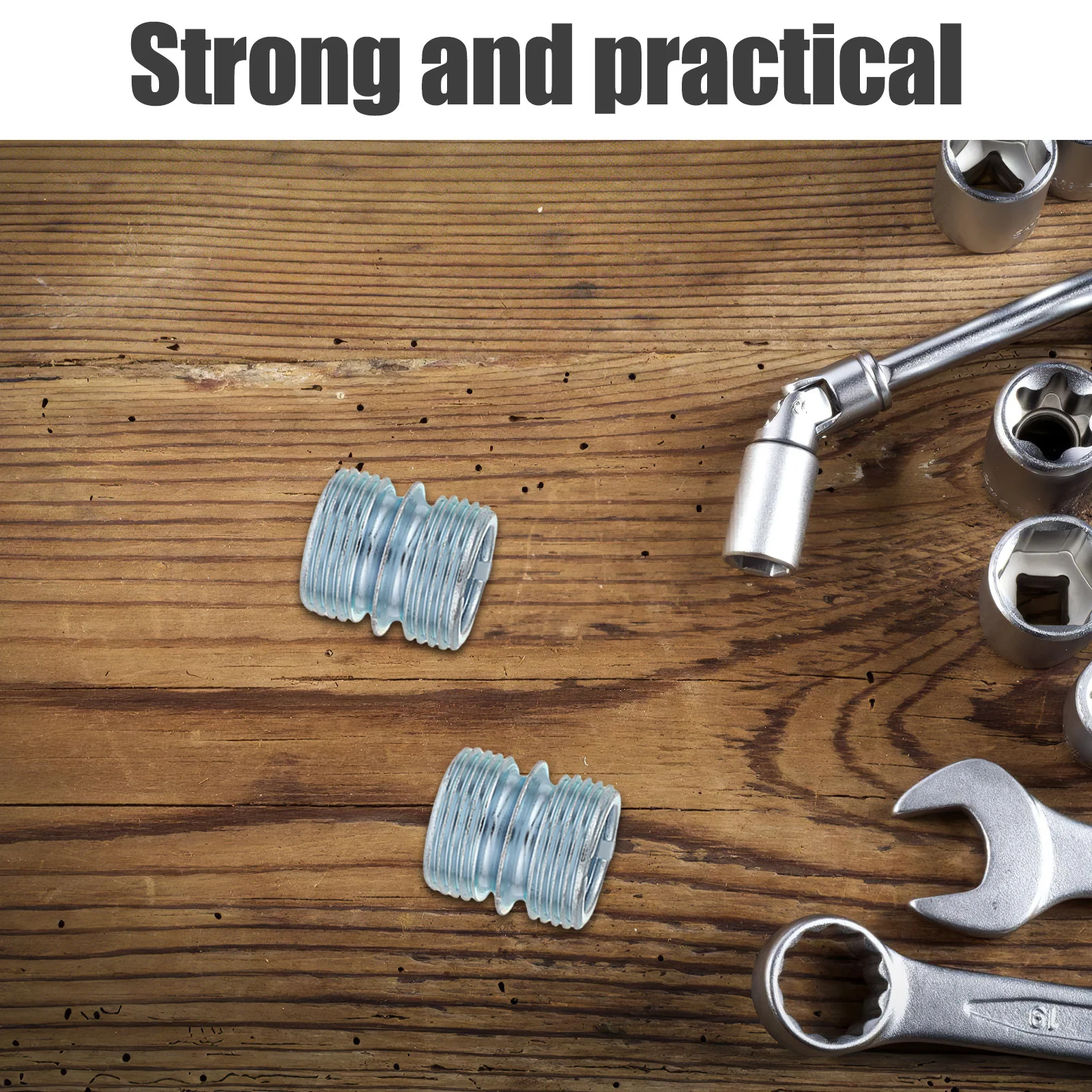 20 قطعة وحدة رف التخزين موصلات 22 مللي متر Od هيكل فتحة مزدوجة للتركيب السريع ورفوف موثوقة في مساحات البيع بالتجزئة