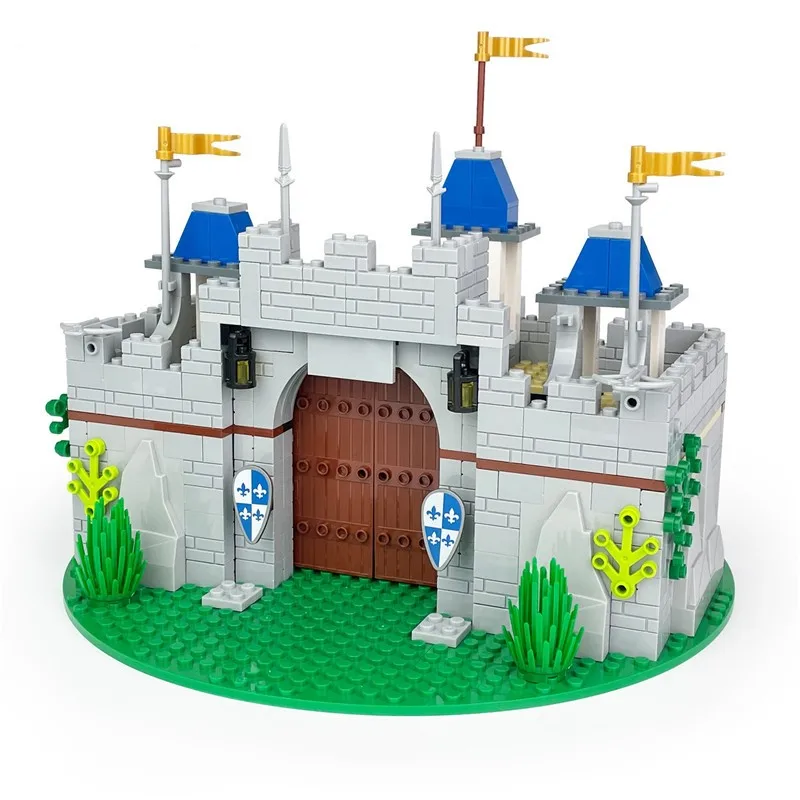 468Pcs Medieval Castle Modular Buildings, Creative Construction Castle Building Blocks Sets Bricks Toys Room Decor Gifts